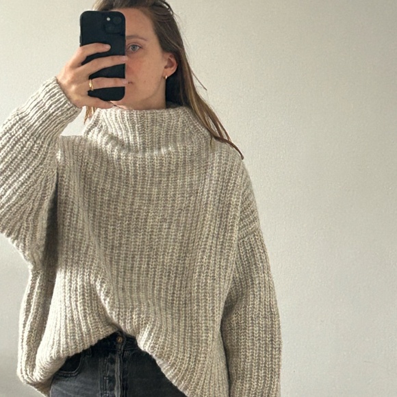 Lauren Manoogian Alpaca Cotton Blend Sweater, size 1 - Picture 6 of 6